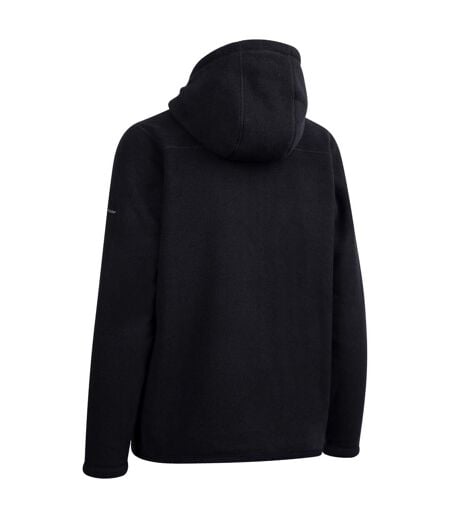 Womens/ladies Backstay Fleece Jacket Black Trespass
