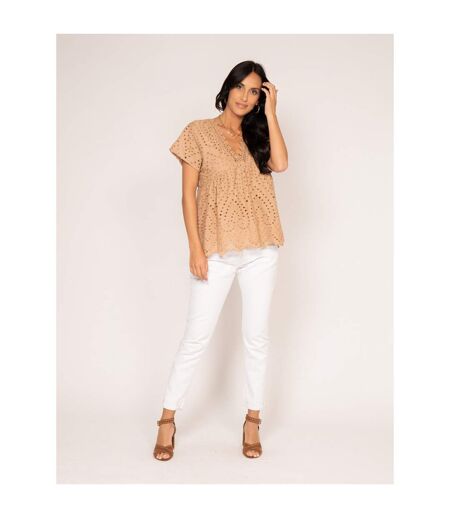 Blouse broderie anglaise FADIA - Dona X Lisa
