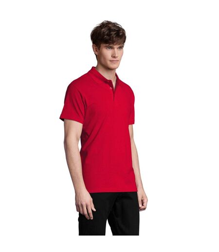 Polo Spring Homme Rouge SOLS