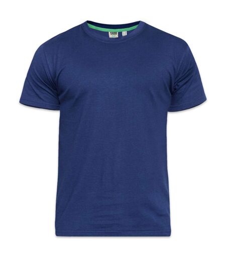 Duke Mens D555 Kingsize Flyers-1 Crew Neck T-Shirt (Navy) - UTDC143