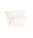 Sac À Accessoires 19 Cm X 18 Cm X 9 Cm Blanc Doux Bagbase-1