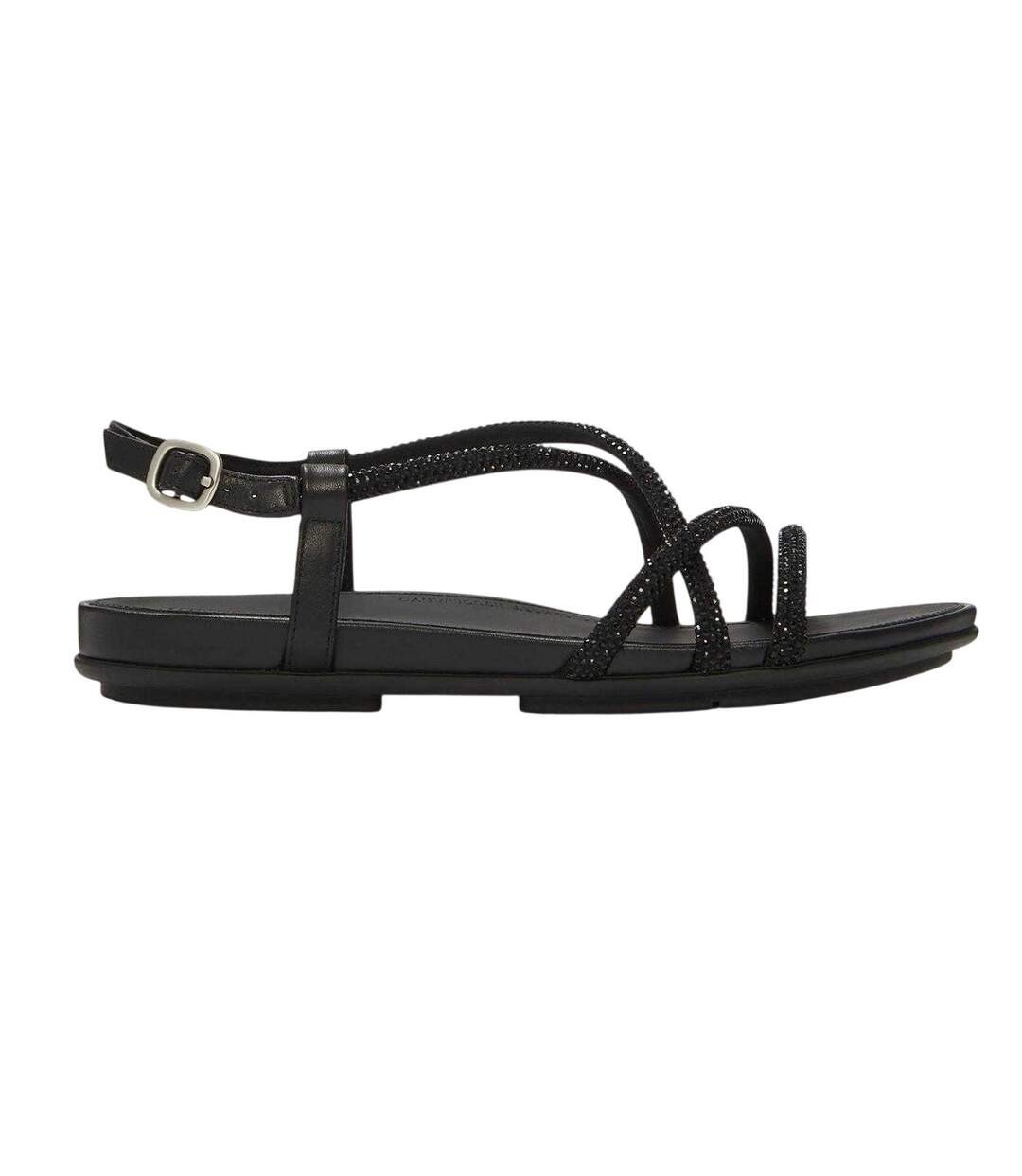 Sandales Motif/style Strass Gracie Femme Tout Noir Fit Flop-2