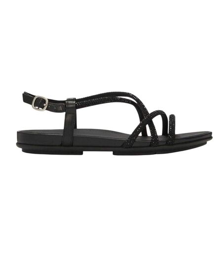 Sandales Motif/style Strass Gracie Femme Tout Noir Fit Flop