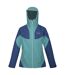 Regatta Womens/Ladies Raddick Waterproof Jacket (Bristol Blue/Dusty Denim) - UTRG9326