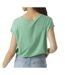 T-shirt vert clair femme aware vero moda ava - m-2