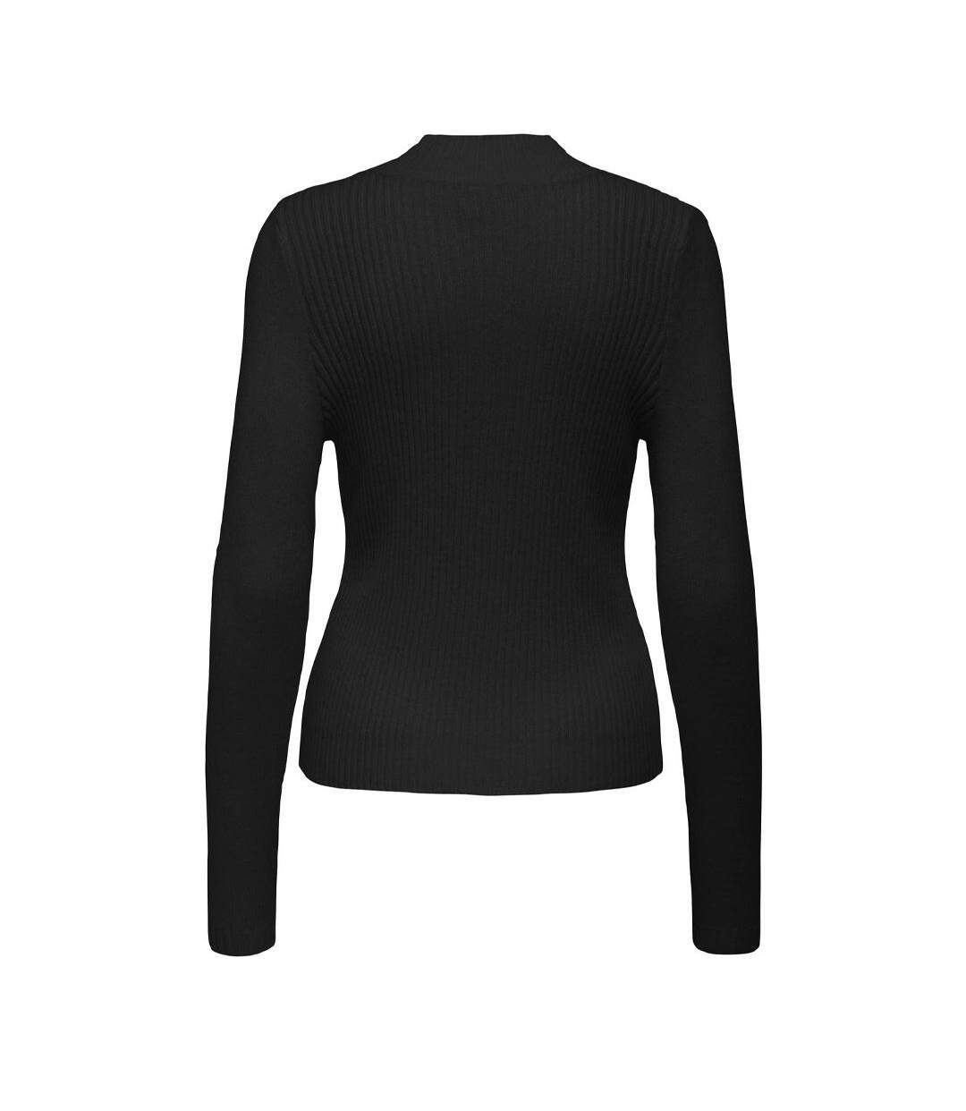 Pull noir femme only kattie-2