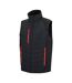 Mens Full Zip Gilet Black Classic Red Regatta-3
