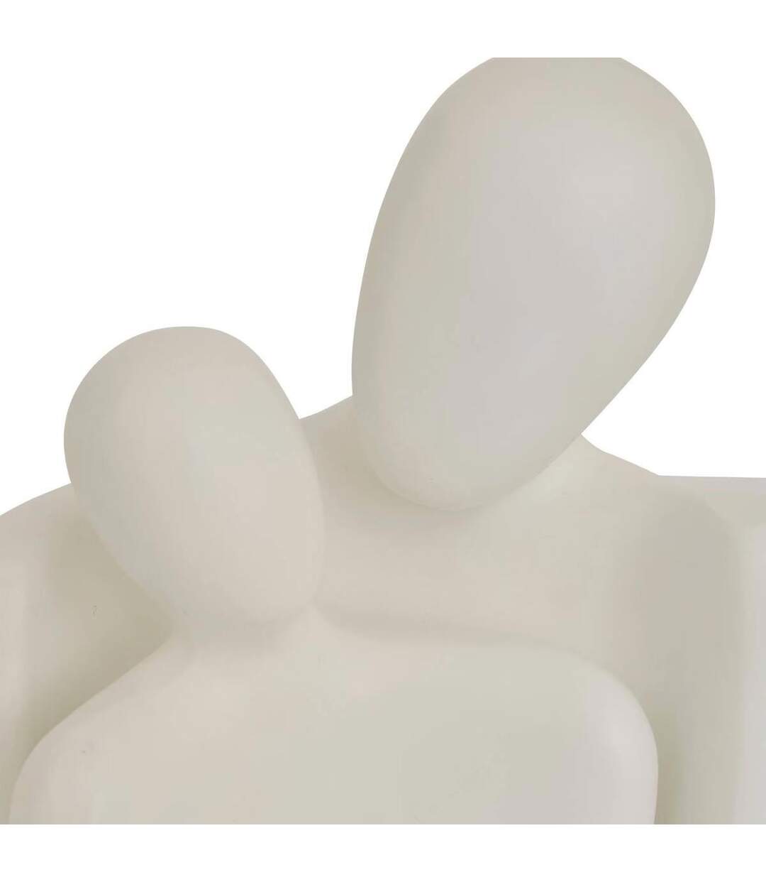 Statuette Couple en Résine Rima 22cm Blanc-3