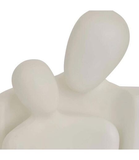Statuette Couple en Résine Rima 22cm Blanc