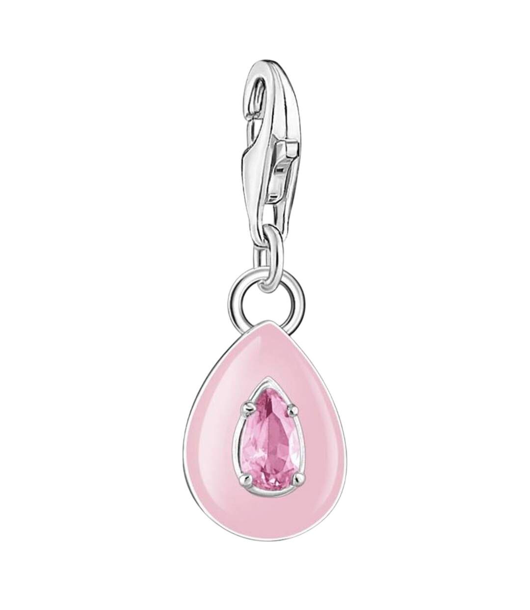Droplet Pendant One Size Silver Pink Thomas Sabo-2