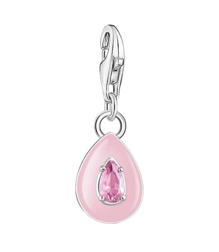 Droplet Pendant One Size Silver Pink Thomas Sabo