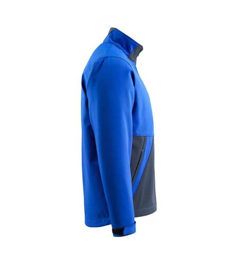 Mens Finley Light Soft Shell Jacket Royal Blue Dark Navy Mascot
