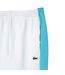Mens Colour Block Jogging Bottoms White Blue Lacoste-4