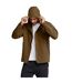 Mens Unstoppable Hooded Tracksuit Top Brown Under Armour-1