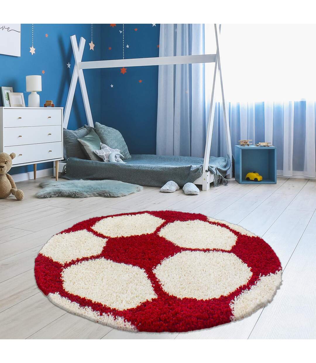 Tapis enfant tissé SHAGGY FOOT-2