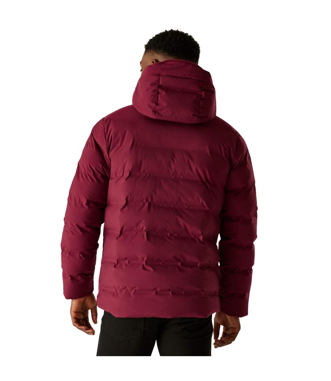Mens Altoro Thermal Waterproof Jacket Dark Maroon Regatta-3