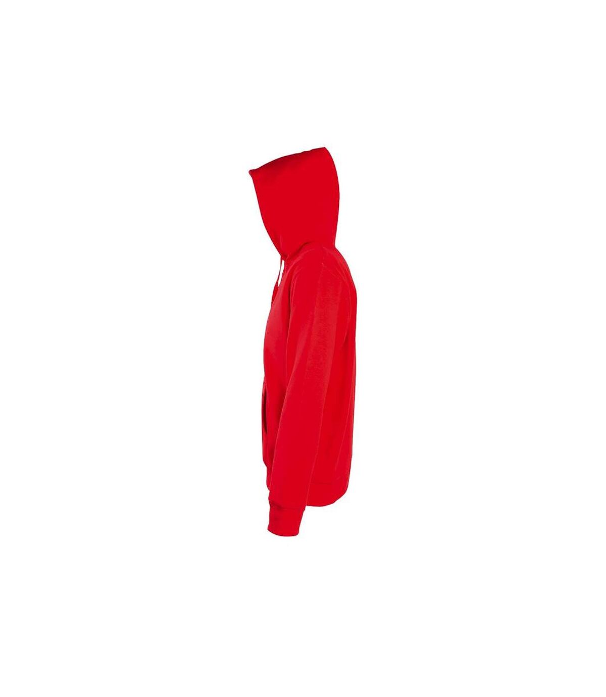 SOLS Seven - Sweatshirt à capuche et fermeture zippée - Homme (Rouge) - UTPC340