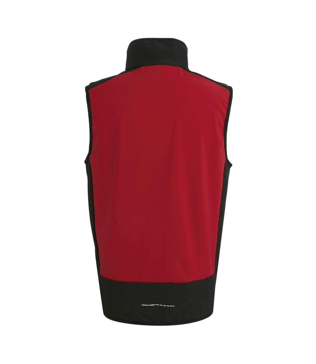 Mens Colour Block Softshell Body Warmer Classic Red Black Regatta Professional-3
