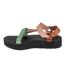 Womens/ladies Midform Universal Platform Sandals Clay Sage Black Teva-2