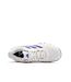 Baskets blanches/bleu homme adidas courtjam-4