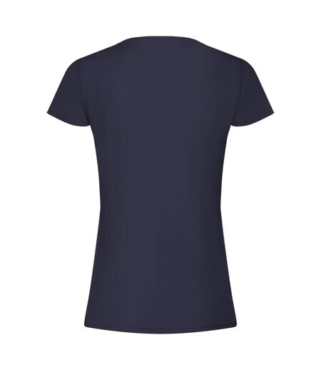 Fruit of the Loom Womens/Ladies T-Shirt (Deep Navy)
