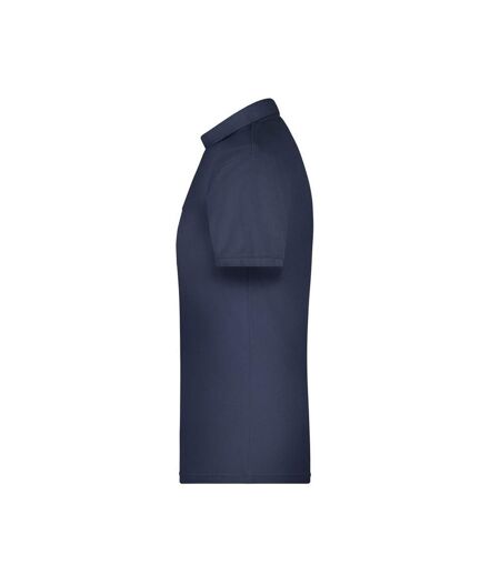 Polo Bio Workwear Homme Bleu Marine James And Nicholson
