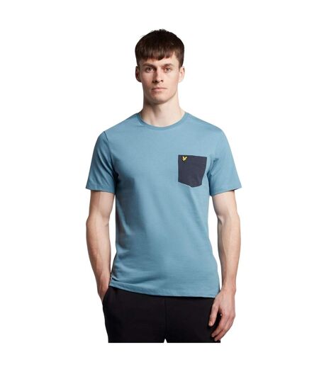 T-shirt Homme Bleu Lyle & Scott