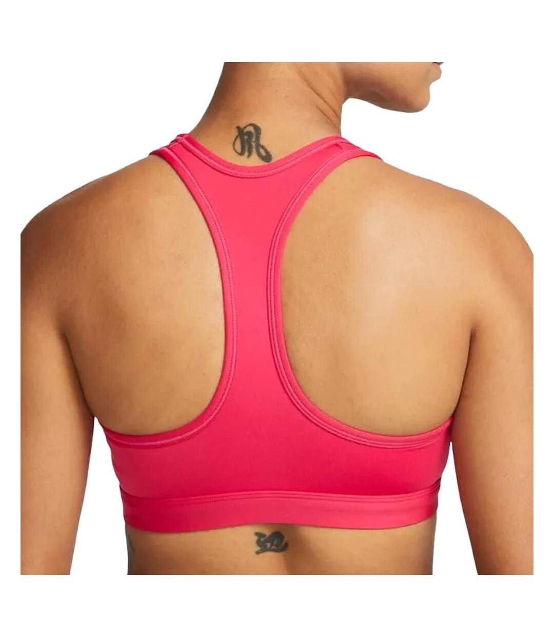 Brassière de Sport Rose Femme Nike SWSH MED - L-2