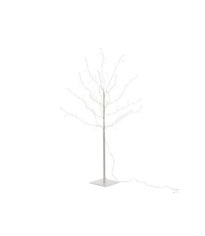 Paris Prix - Plante Artificielle Déco Led arbre Nu 100cm Blanc