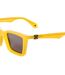Lunettes De Soleil Motif/style Carré Dalton Femme Taille Unique Jaune Gris Off White-3