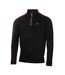 Sweat Manches Raglan Motif/style Logo Brodé Homme Noir Calvin Klein-1