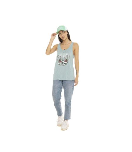 Débardeur femme loose Skull Flower Vondutch