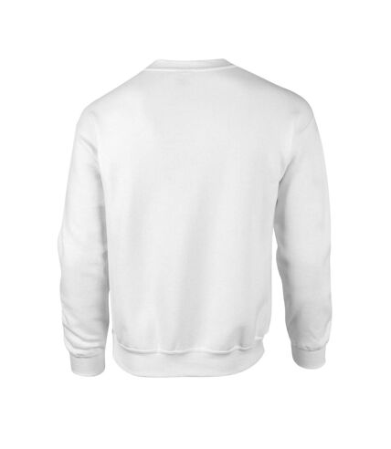 Gildan Unisex Adult DryBlend Crew Neck Sweatshirt (White)