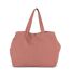 Sac shopping en coton délavé - KI3208 - rose ochre