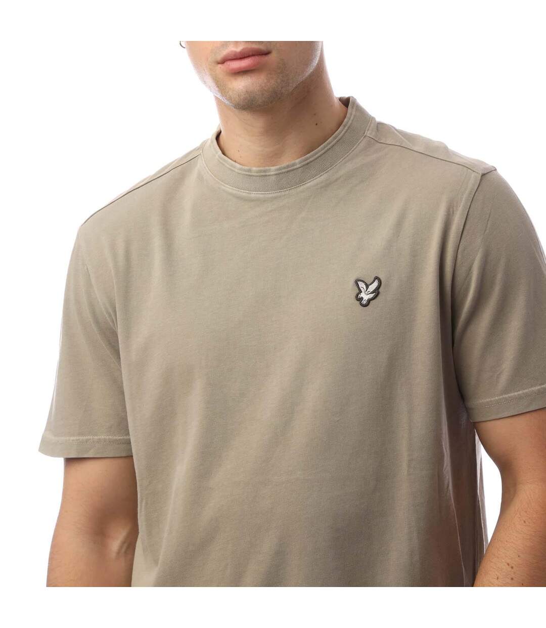 T-shirt Homme Beige Lyle & Scott-4