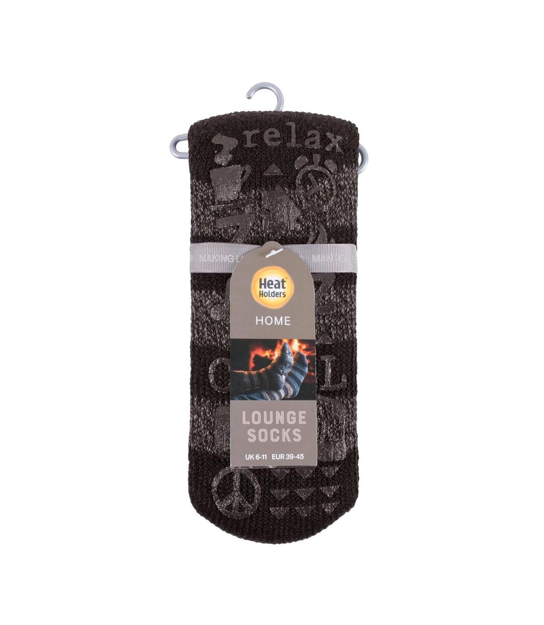 Chaussettes de Lit Homme Thermiques Antidérapantes-4