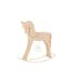 Cheval à Bascule en Bois Wiley 53cm Naturel-1