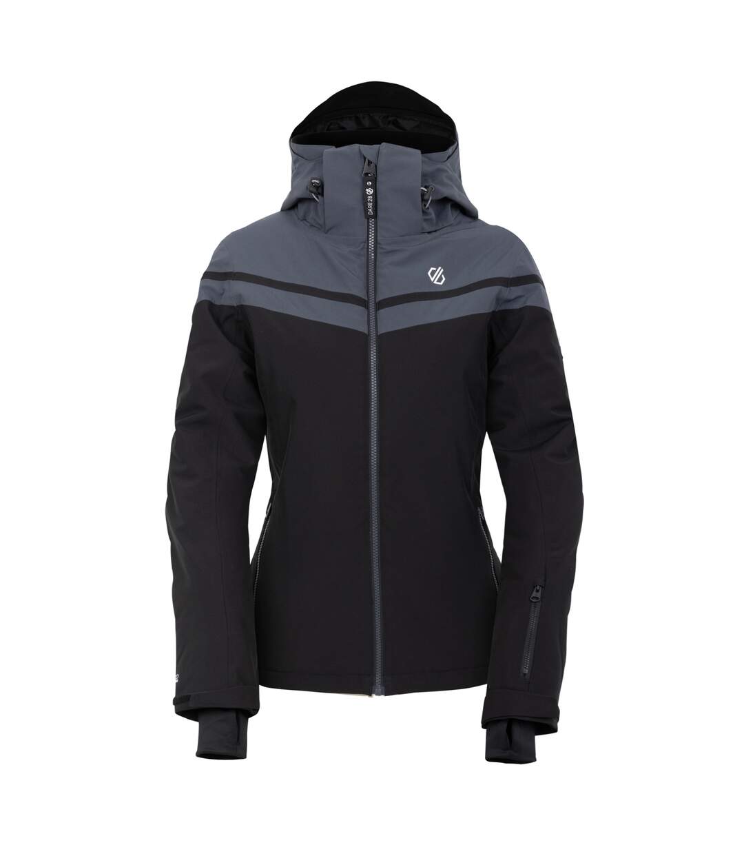 Womens/ladies flurry ski jacket black/ebony Dare 2B