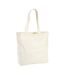 Recycled Cotton Oversized Tote Bag One Size Natural Westford Mill-1