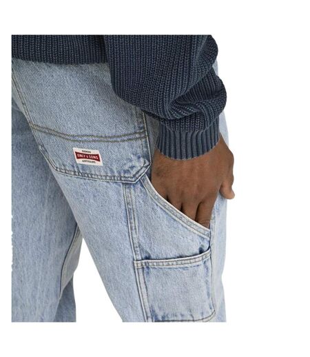 Jean bleu clair homme only & sons edge straight