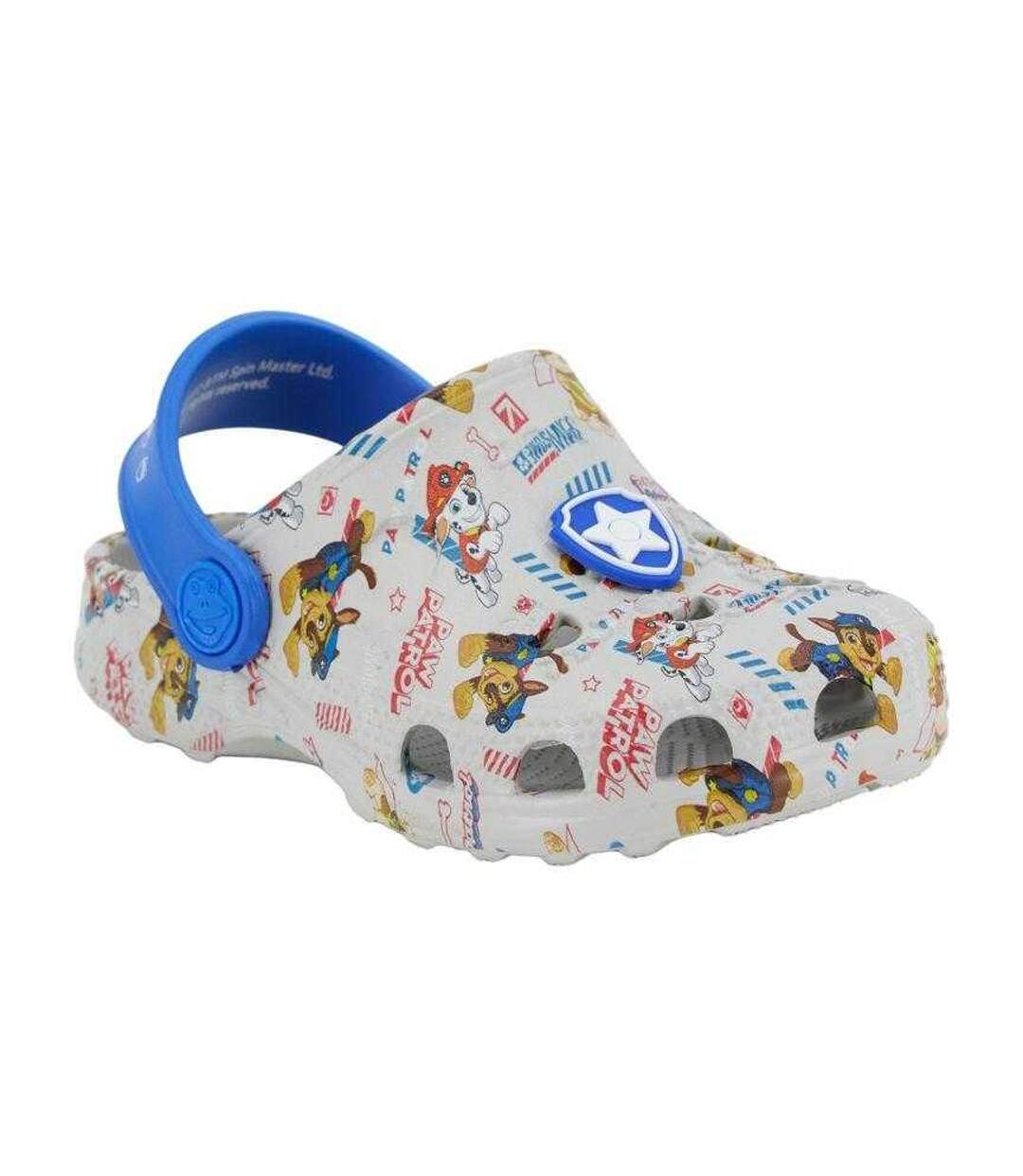 Sabots Été Motif/style La Pat´patrouille Enfant Blanc Bleu Coqui-1