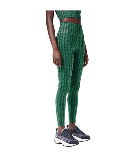 Legging femme vert Lacoste