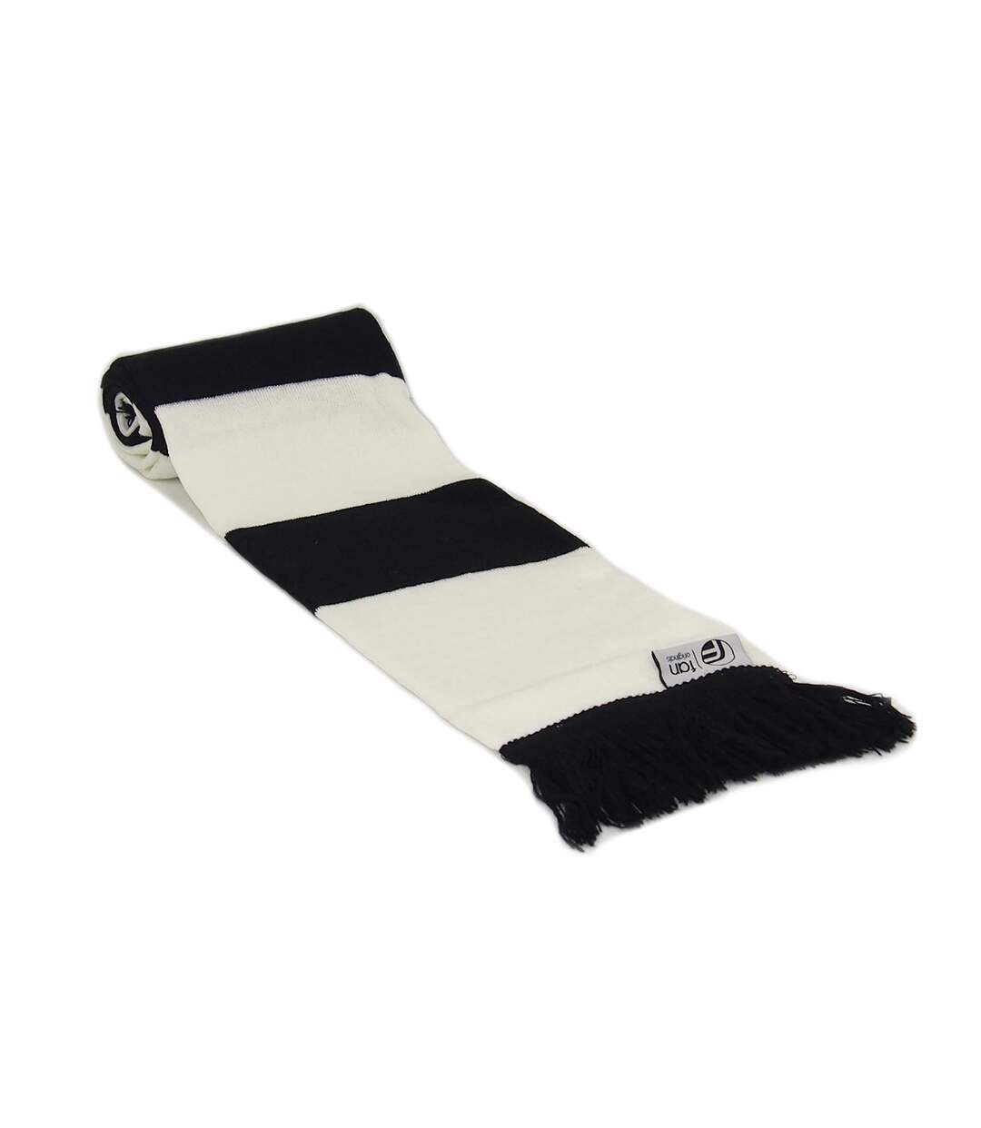 Écharpe Supporter Fulham Adulte Taille Unique Noir Blanc Fan Originals-1