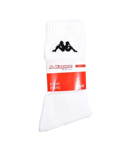 Chaussettes homme KAPPA Modèle Tennis -Assortiment modèles photos selon arrivages- - Pack de 6