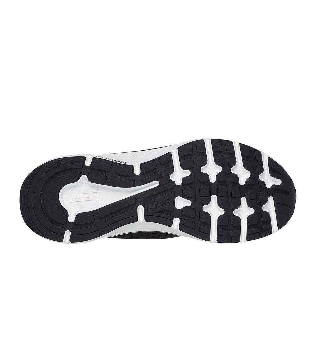 Womens/ladies Go Run Consistent Slip-in Workout Flat Shoes Black Skechers-4