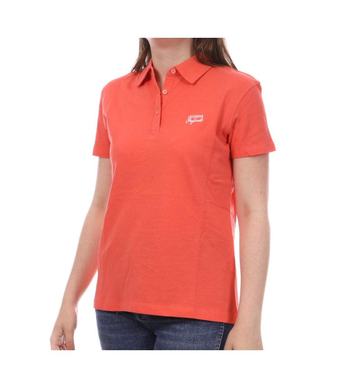 Polo Mandarine Femme Lee cooper Omara - S-1