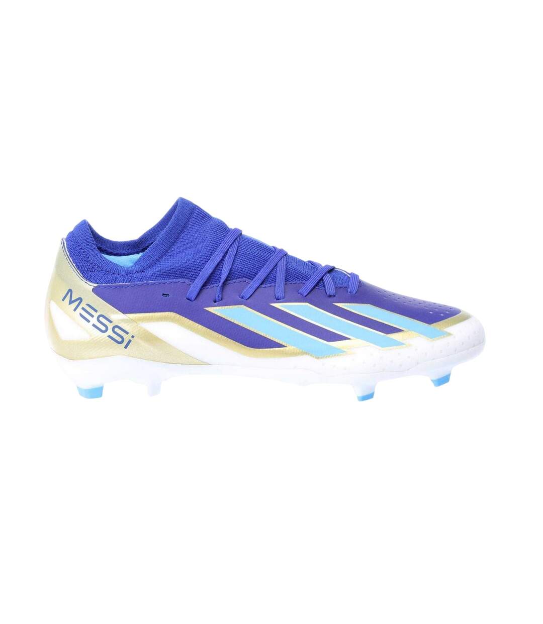 Mens X Crazyfast Messi League Firm Ground Football Boots Blue Adidas-3