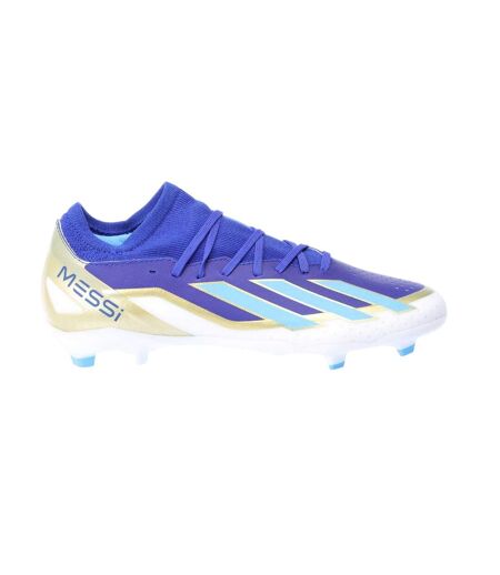 Mens X Crazyfast Messi League Firm Ground Football Boots Blue Adidas