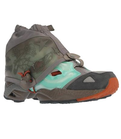 Mens happy99 instapump fury 95 leather trainers mint Reebok