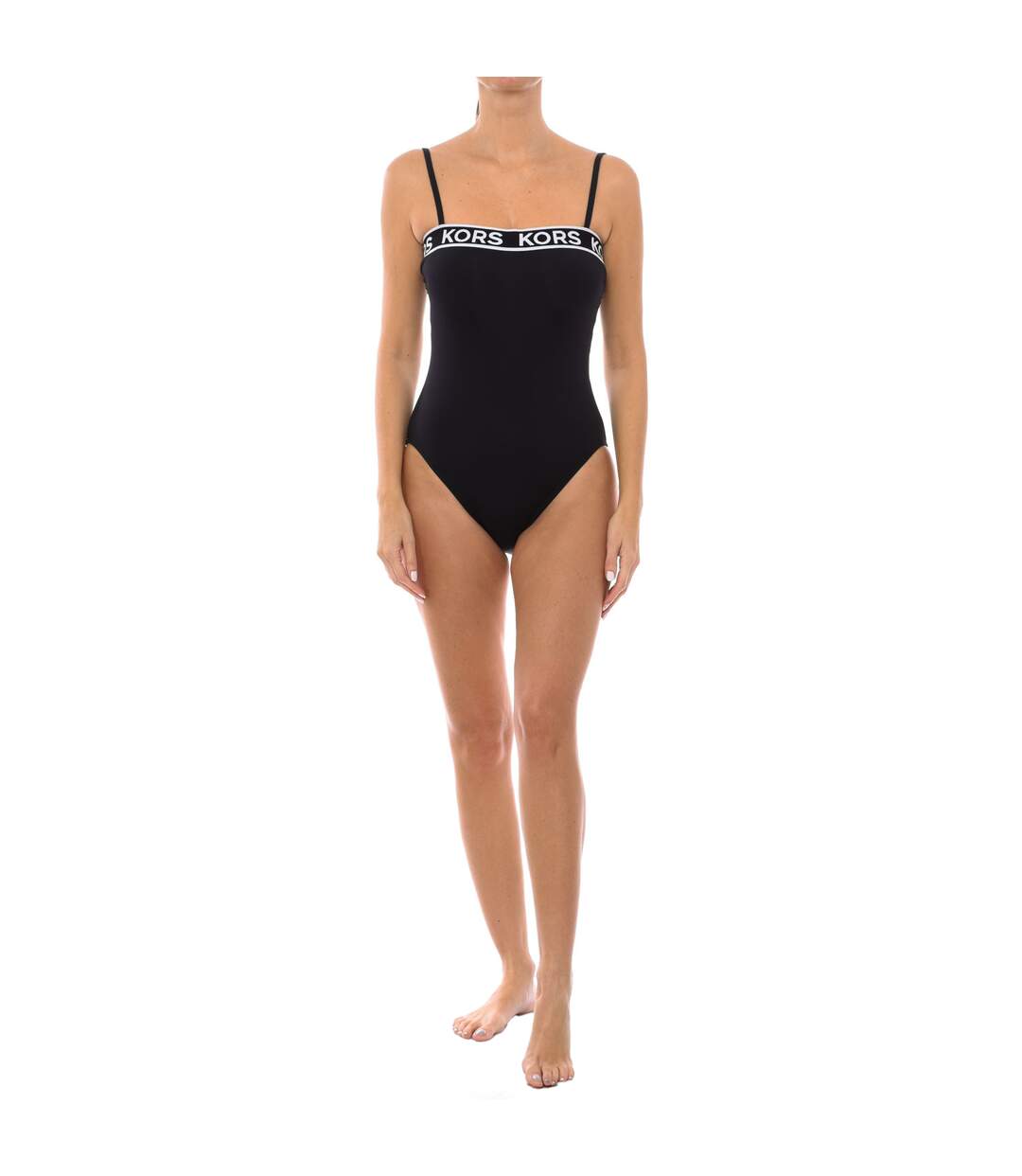 Square neck swimsuit MM2M510 woman-1